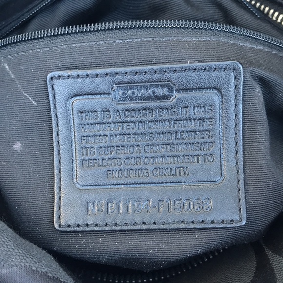 Coach black bag - Picture 3 of 4